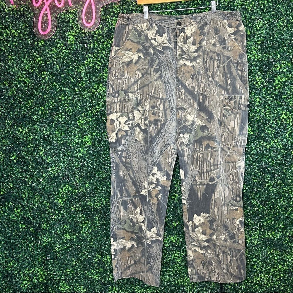 Mossy Oak Classic Camo Cargo Pants Sz XL